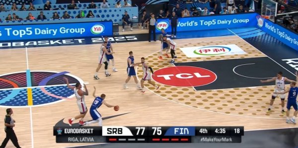 Phần Lan buồn bã với Serbia và nhắm vào Jokic trong một thời điểm quan trọng. Anh ấy đã ghi được 12 điểm trực tiếp và gián tiếp!